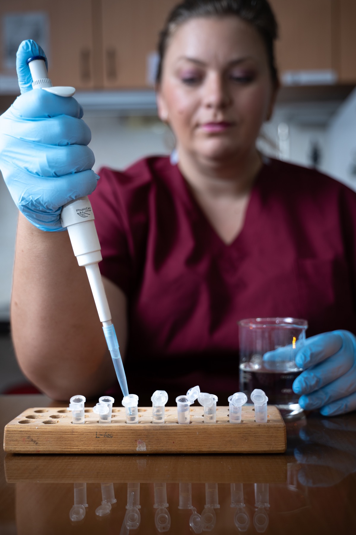 Laboratory portrait